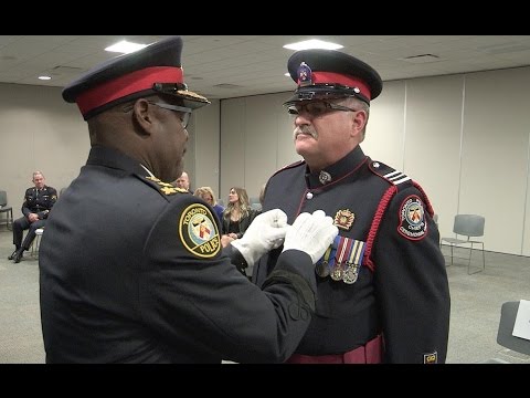 Officers Awarded Canadian Peacekeeping Service Medals