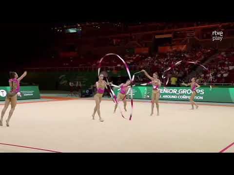 BULGARIA 3 RIBBONS and 2 BALLS AA 34,85 - ECH Budapest 2024