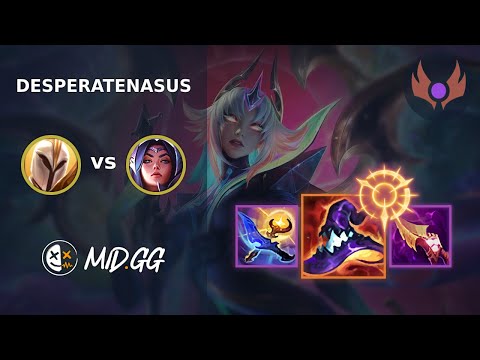MID.GG: [ DesperateNasus ] Kayle MID vs Irelia | EUW MASTER | LOL Season 2025