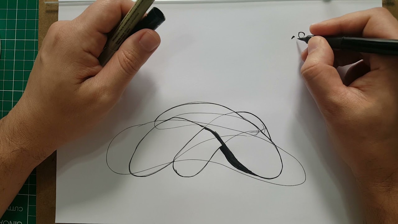 Aula 5  - Formas Orgânicas - Desenho para quem não sabe desenhar