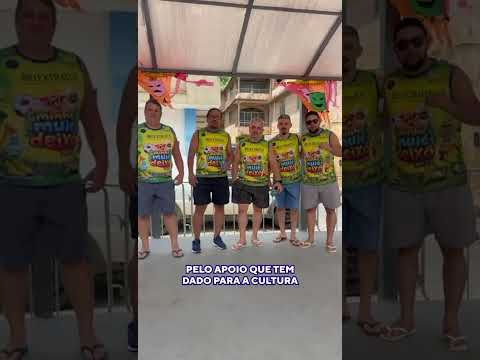 Bloco de Manhumirim agradece o apoio do Mário