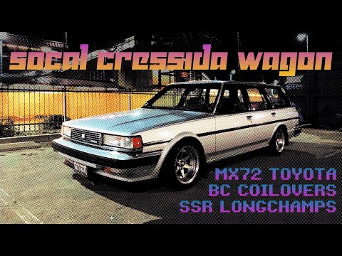 SOCAL Cressida Wagon | MX72 MX73 Toyota | BC Coilovers | SSR Longchamps | マーバン | シャコタン｜街道レーサー ｜旧車