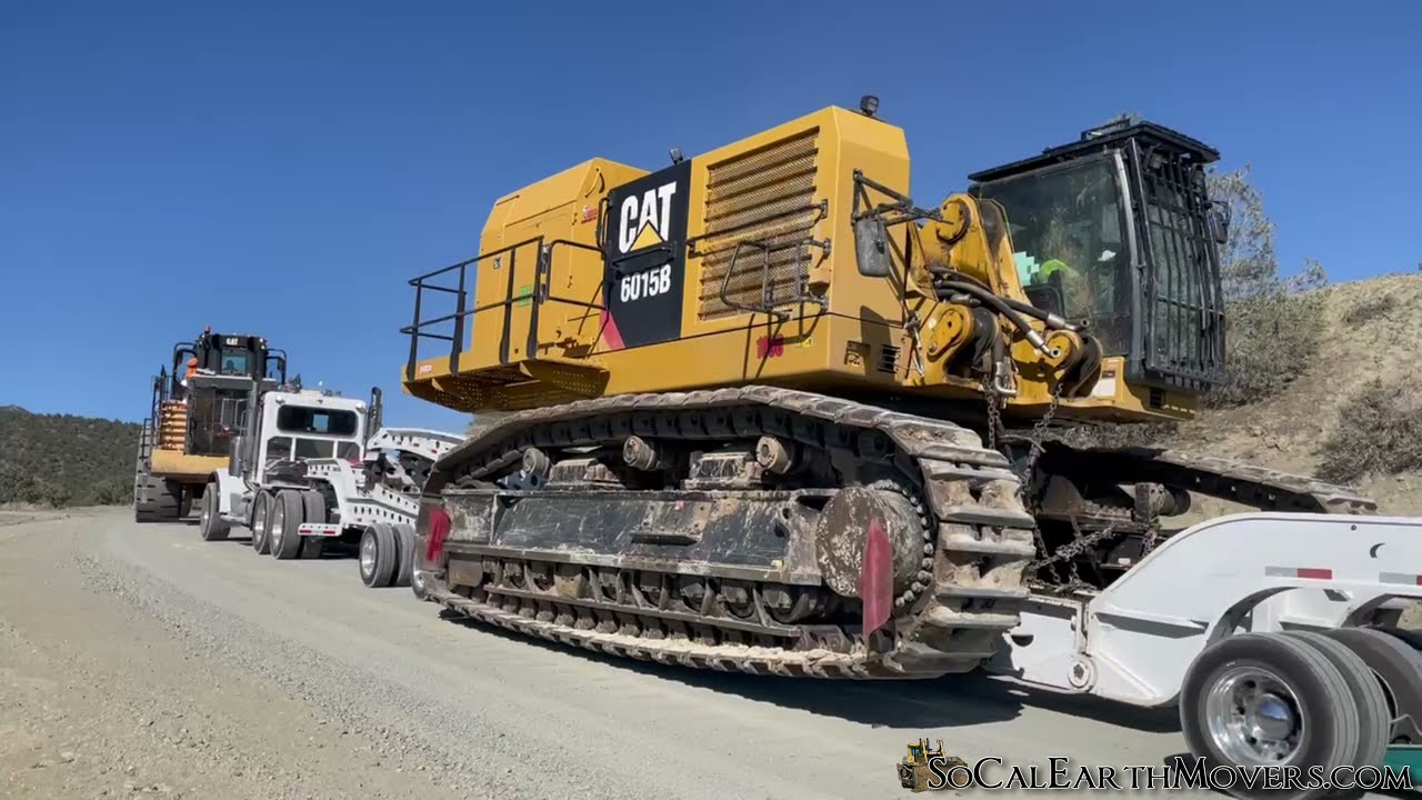 Getting the CAT 6015B Up and Over a Mountain