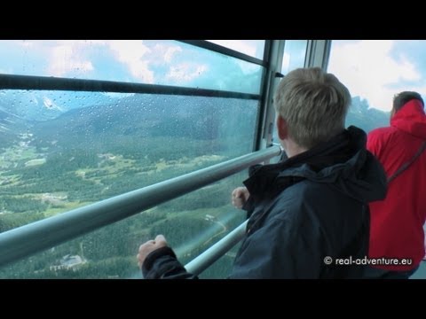 Talfahrt mit der Gondelbahn - Tofana Dolomiten - Abenteuer Alpin 2011 (Folge 8.3)
