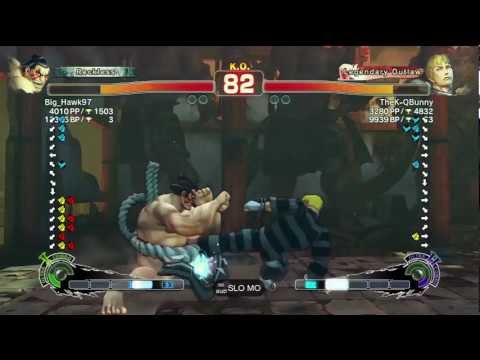 SSF4 AE: Big_Hawk97 (E. Honda) vs TheK-QBunny (Cody)