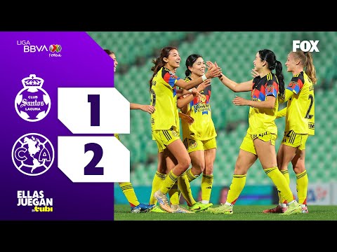 SANTOS 1-2 AMÉRICA | RESUMEN | LIGA MX FEMENIL | JORNADA 1