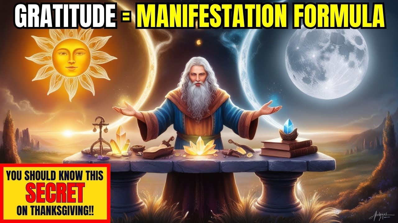 ✅Thanksgiving 2024 | How GRATITUDE Can Change Your Life In NO TIME!!