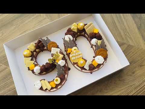 עוגת מספרים 90 - תמונה מהסרטון