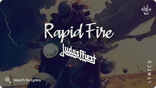 Judas Priest - Rapid Fire (Lyrics video for Desktop)