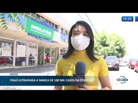 Piauí ultrapassa 100 Mil casos de Coronavirus 09 10 2020