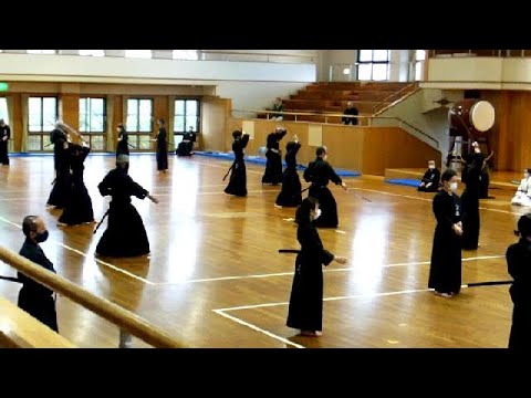 Iaido Practice in Japan