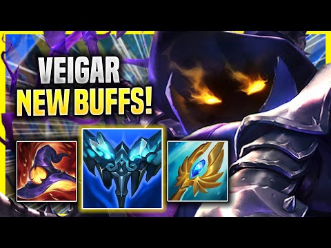 KOREAN CHALLENGER TRIES VEIGAR WITH NEW BUFFS! - Korean Challenger Plays Veigar ADC vs Ezreal!