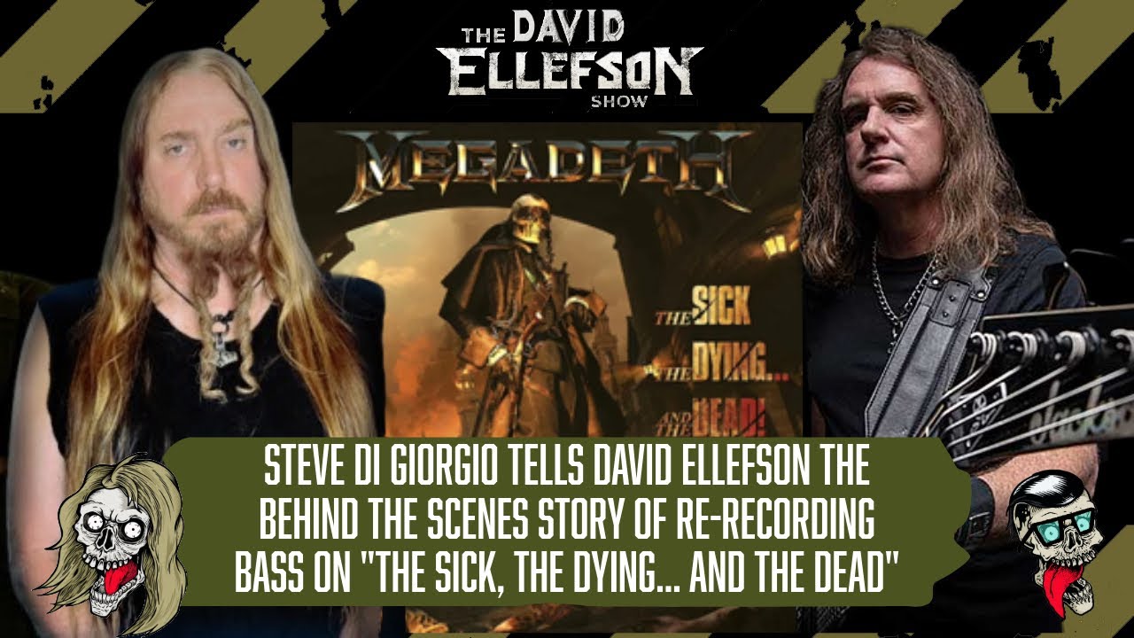 Steve Di Giorgio Tells David Ellefson The True Story of the Re-Recording of Bass on