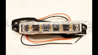 Lightbar UK Low Profile LED Grille Strobe Light