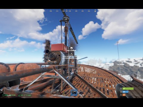How to land in dome - Rust