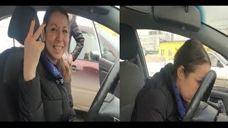 Экзамен в ГАИ, город 2017( не сдала)
