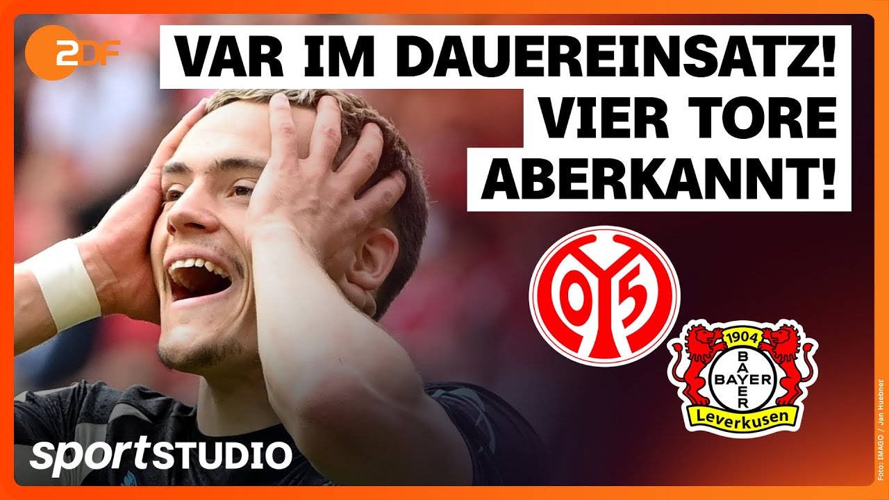 1. FSV Mainz 05 – Bayer 04 Leverkusen | Bundesliga, 34. Spieltag 2024/25 | sportstudio