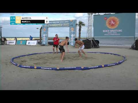 1/2 Men's BW - 70 kg: H. ALIYEV (AZE) v. I. MARCU (MDA)