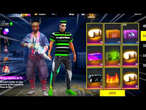 OPEN THE BEST 😱 2000 BOXES AND 50 PACKAGES 📦 OLD PASS BOXES 👊 FREE FIRE