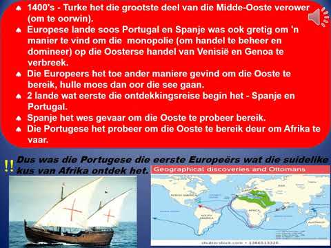 Geskiedenis GR6  LES1 Europese verkenning