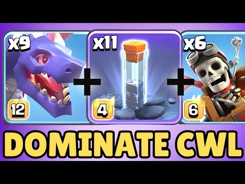 This EASY Hydra Strategy Will DOMINATE CWL | Clash of Clans