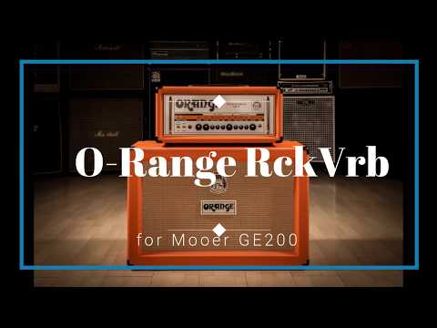 Mooer GE200 -  Orange Rockverb -