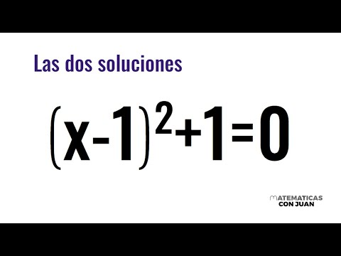 ECUACIÓN CUADRÁTICA. Hallar las dos soluciones. Matemáticas Básicas