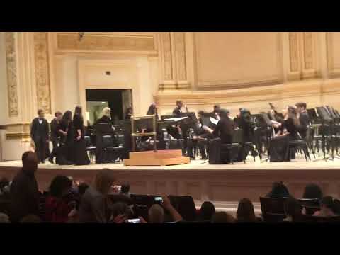 New York Trip 2020 JèVon Entering Carnegie Hall