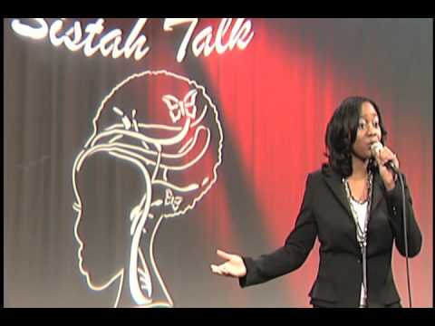 SISTAH TALK TV SHOW Holiday Sneak Preview ALICIA OLATUJA sings "O Holy Night"