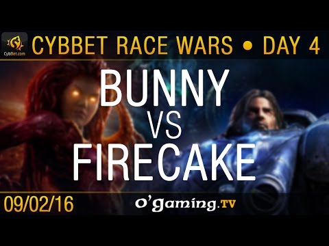 FireCake vs Bunny - ZvT - CybBet Race Wars - Day 4