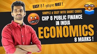 Public Finance in India | Full Chapter 8 Explained | Class 12th Economics Maharashtra Board