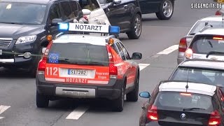 preview picture of video 'Einsatzfahrten von Feuerwehr, Polizei und Rettungsdienst - Siegen - September 2014'