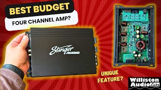 The BEST Budget Four Channel Amp Because of This Feature - Stinger Audio MT600.4