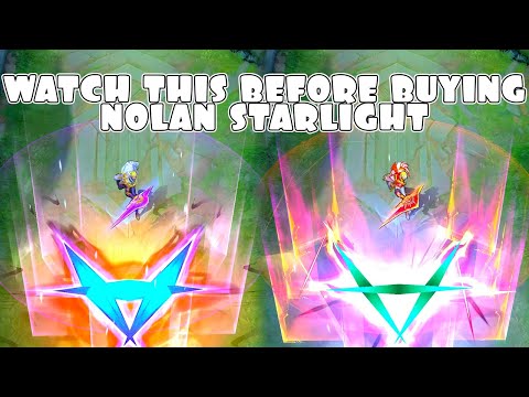 Nolan Starlight VS Default Skin