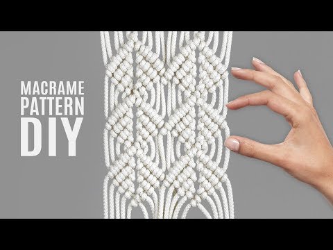 DIY Macrame Wall Hanging Leaves with Flower