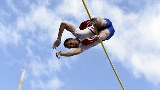 Saint-Etienne 2019 : Finale Perche M (Renaud Lavillenie avec 5,85 m) Saint-Etienne 2019 : Finale Perche M (Renaud Lavillenie avec 5,85 m)