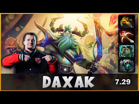 Daxak | Nature's Prophet | Dota 2 Pro Gameplay - Patch 7.29
