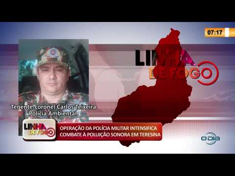 LINHA DE FOGO 13 03 2020 OPERAÇíO DA POLíCIA MILITAR INTENSIFICA COMBATE í€ POLUIÇíO SONORA