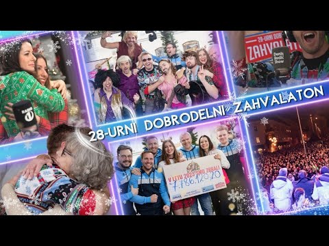 NEPOZABNO! 28-urni dobrodelni ZAHVALATON: To se je v 28-ih urah zgodilo na Mestnem trgu