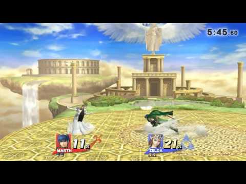 EODM07 (Lucina/Marth/Bayonetta) vs. maXy (Zelda/Cloud) FT10 | Sm4sh