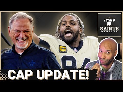 CAP ROOM: New Orleans Saints’ Salary Cap HEALTH Sets Stage For Impactful Free Agency Additions