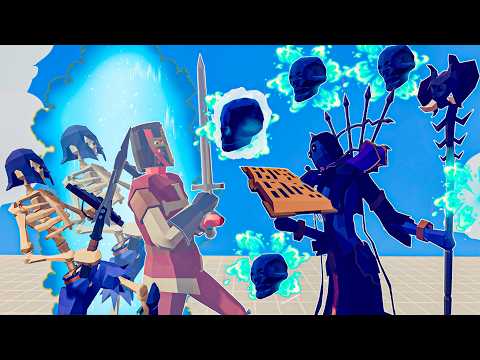 WARLORD NECROMANCER vs EVERY UNIT | Totally Accurate Battle Simulator-TABS