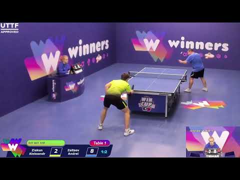 WINners CUP table 1 15.01 Ziakun Aleksandr - Zaitsev Andrei 19:00