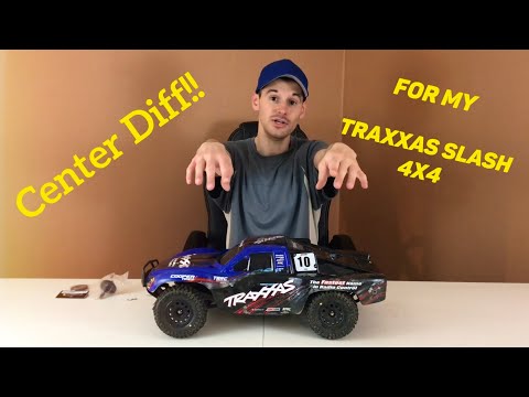 Traxxas Slash 4x4 - CENTER DIFFERENTIAL Installation + Metal Spur Gear....or so I THOUGHT