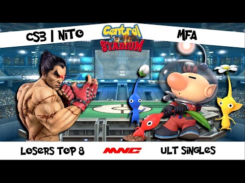 Central Stadium - Loser's Top 8 - Nito (Kazuya) vs MFA (Olimar)