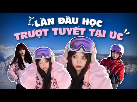 Vlog #13: Learning skiing in Australia | Bao Han Helia