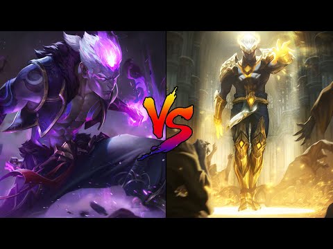 Eternal Dragon Brand vs Arclight Brand Skin Comparison Spotlight (League of Legends)
