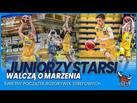 Juniorzy starsi walczą o marzenia. Świetny początek rozgrywek strefowych.