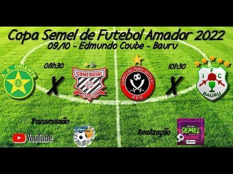 Ao Vivo Copa Semel 2022 Oriente x Comercial / Complexo Mary Dota x Independência - 4as Jogo de ida