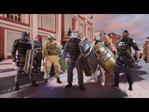 Rainbow Six Siege Montagne Shield Glitch to Wakandan Battle